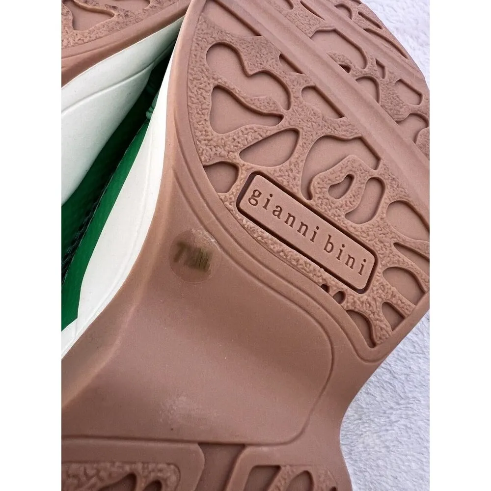 Women's Rizwell Lace-Up Sneakers Size US 7.5 M Galactic Green Shoes - Image 8