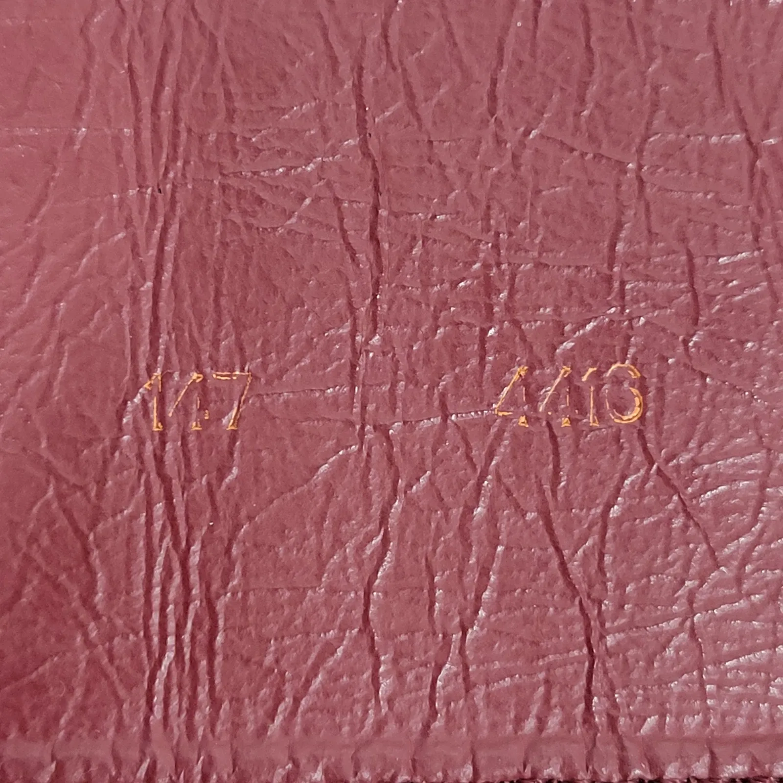 VTG Yves Saint Laurent Suede Belt 75/30 Burgundy Red Bakelite Buckle Gold Trim - Image 6