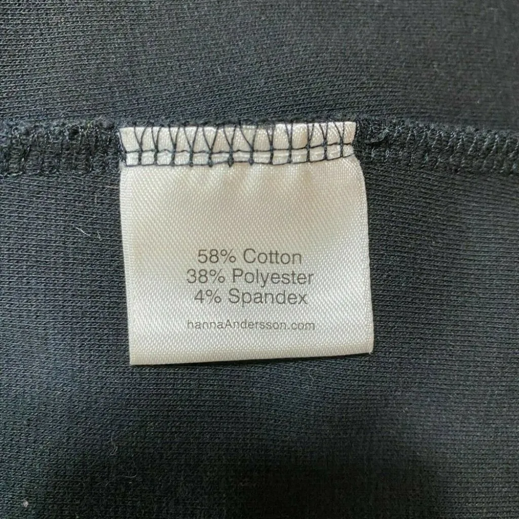 Hanna Anderson Dress M Black Sheath‎ A - Image 7