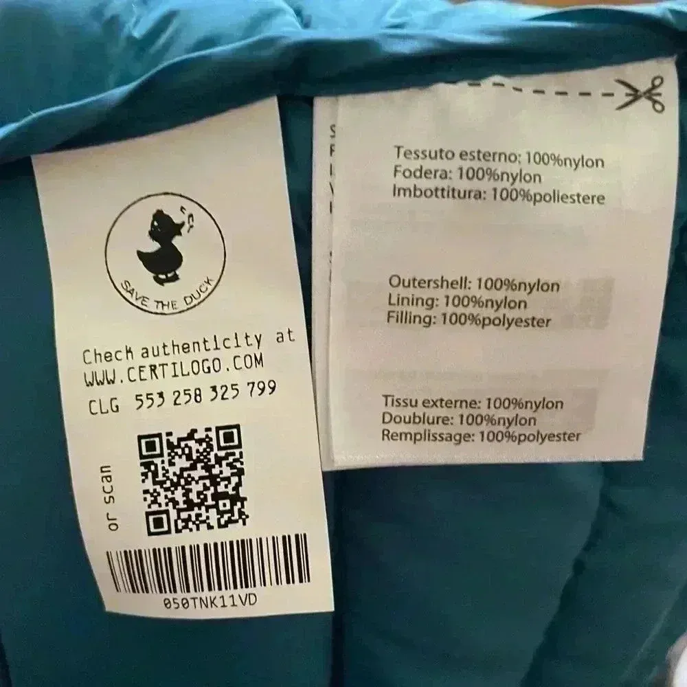 Save The Duck Black Puffer Vest Size 1X - Image 7