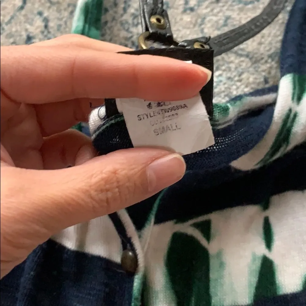 Tie Dye DayTrip Vest with leather straps - Image 6