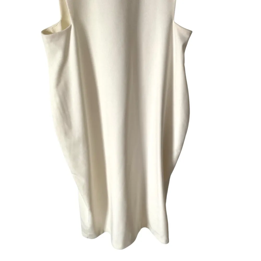 Solace London Lazark Cut Out Mini Dress Cream Ivory size 8 - Image 4