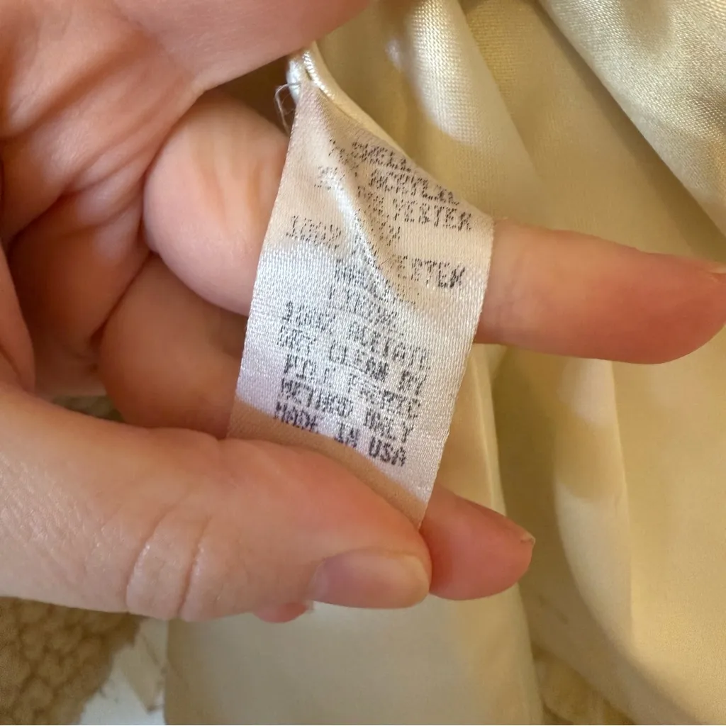 Vintage J. Percy for Marvin Richard’s Faux Shearling Cream Coat - Image 8