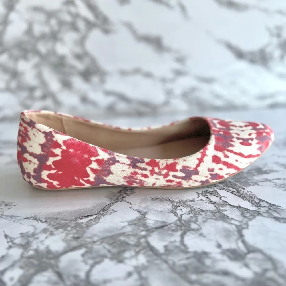 Kelly & Katie Pirasso Flats Pink Lavendar Tie-dye Pastel 7 - Image 8