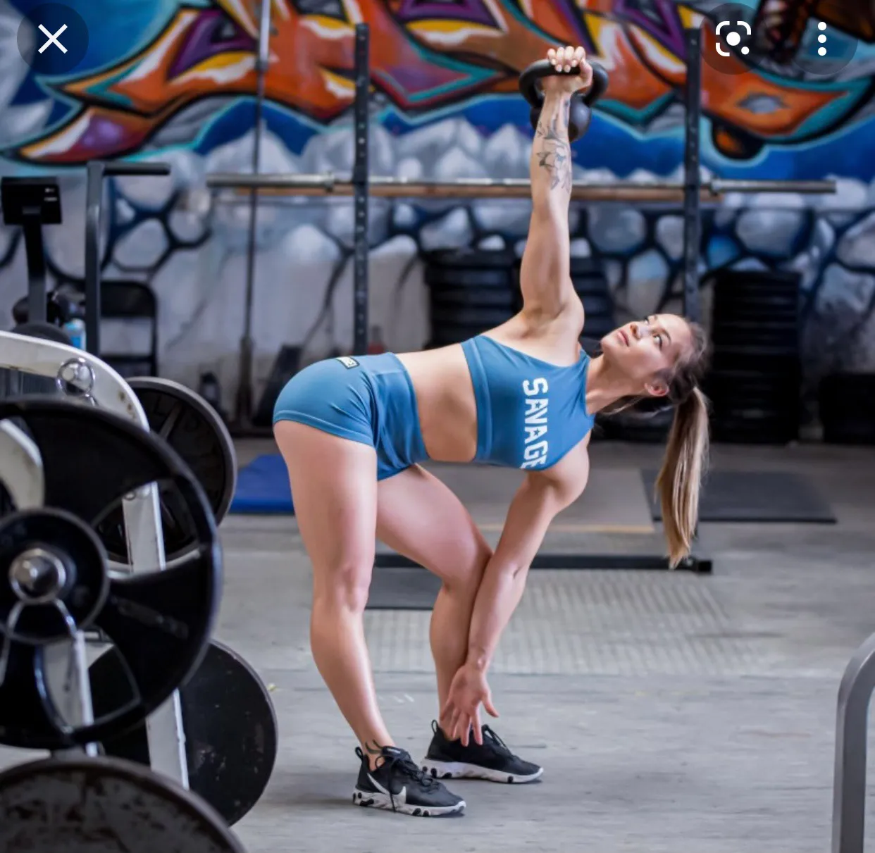 high neck sport bra - Image 5