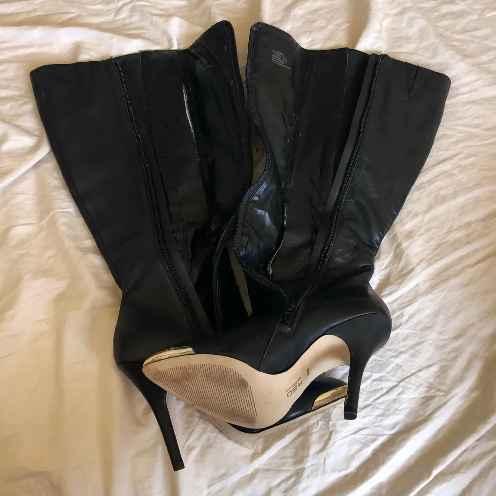 New Sak’s Fifth Avenue Leather Boots - Image 10