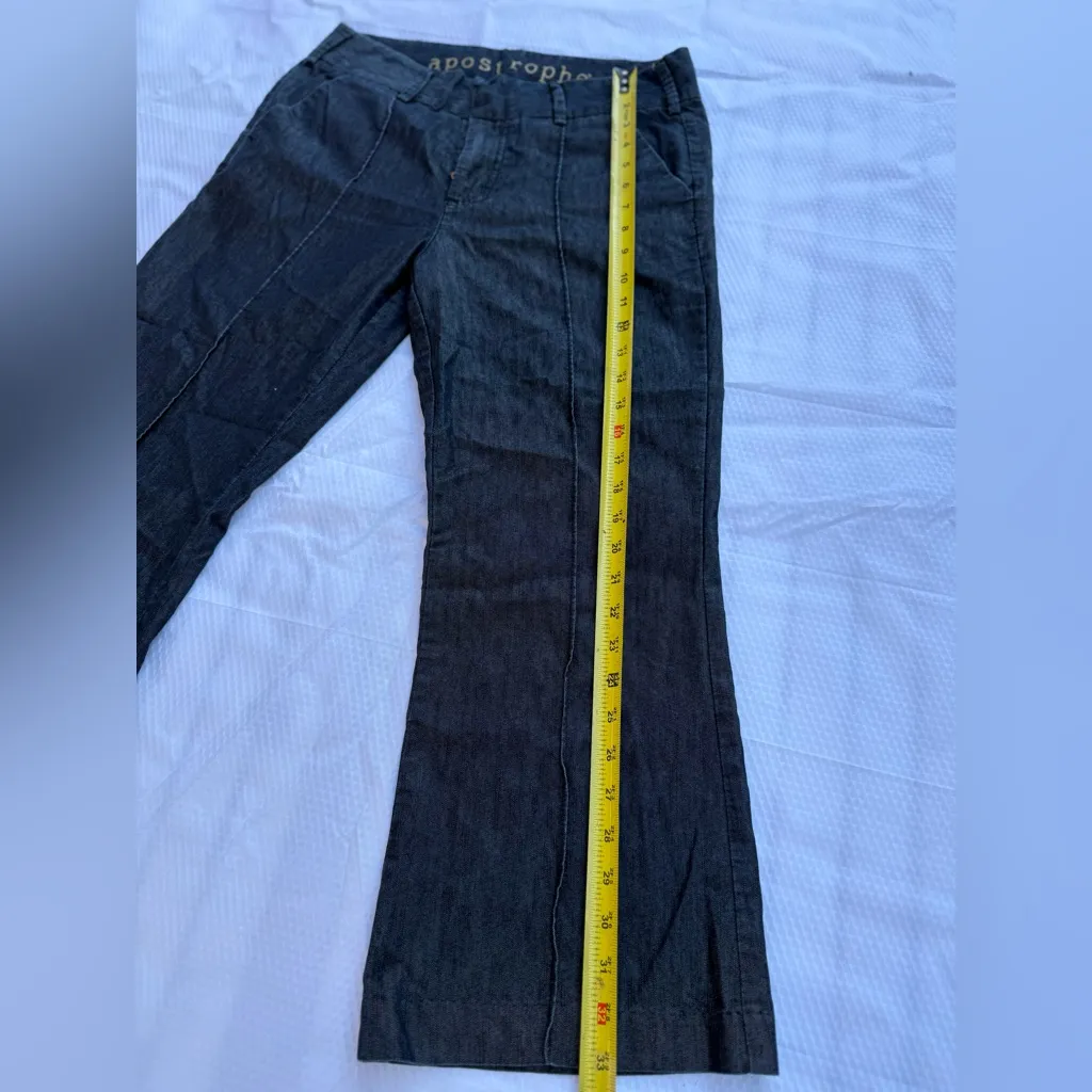 Apostrophe Dark Blue Flare Jeans - Image 6