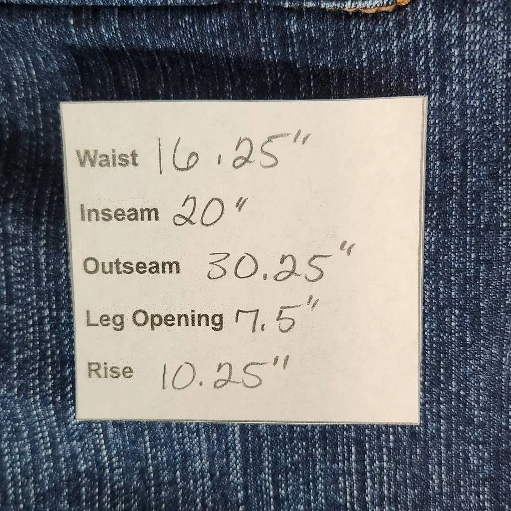 Gloria Vanderbilt Capri Jeans Size 8 Dark Wash Capri Denim - Image 9