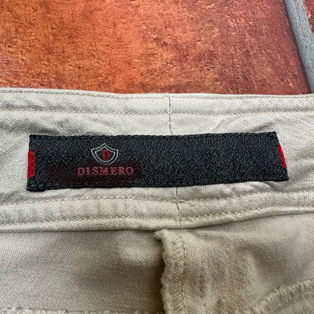 Dismero Waxed Cotton Women Jeans Size USA 8 Silver - Image 6