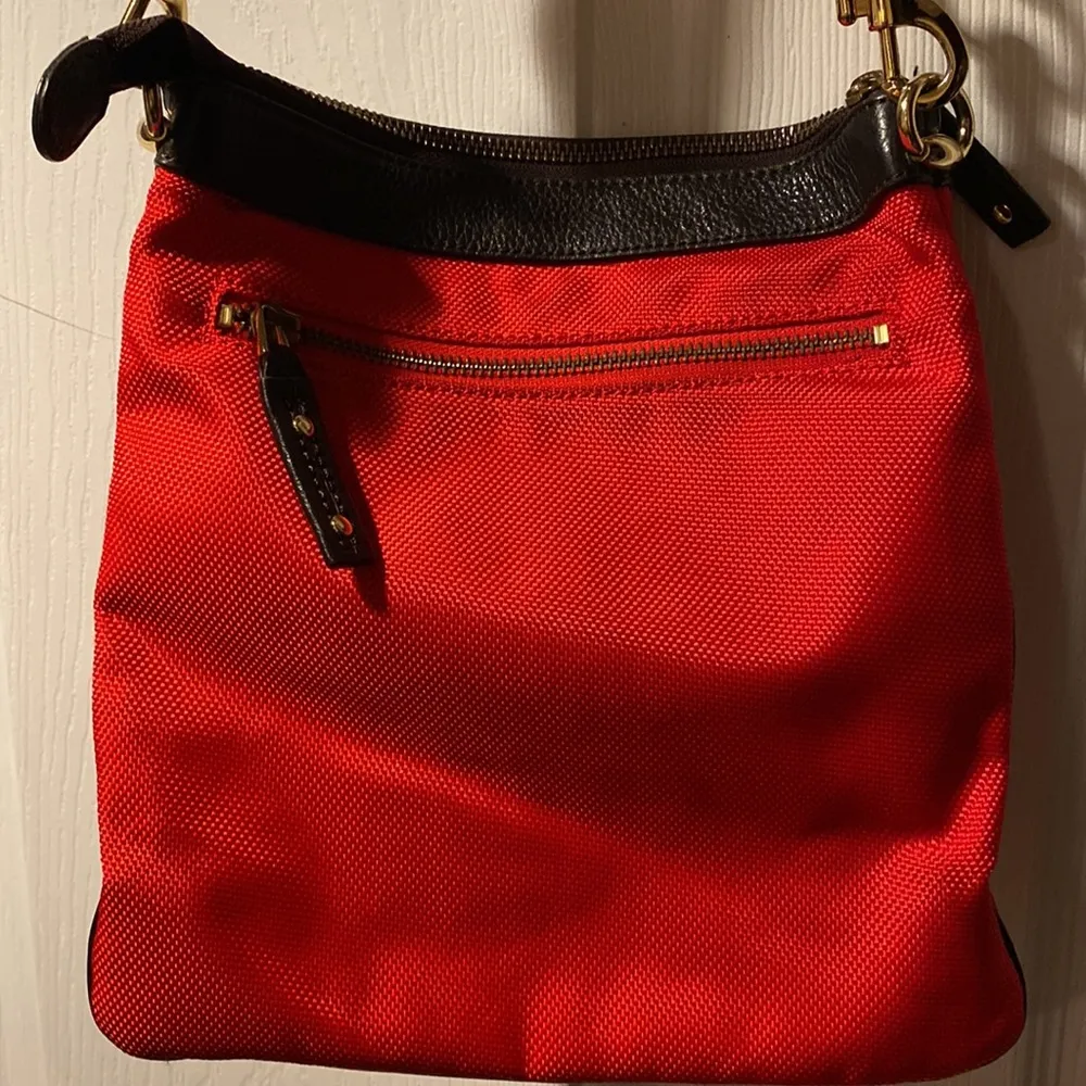 JPK Ballistic Nylon Crossbody Bag Handbag Tomato Red - Image 4