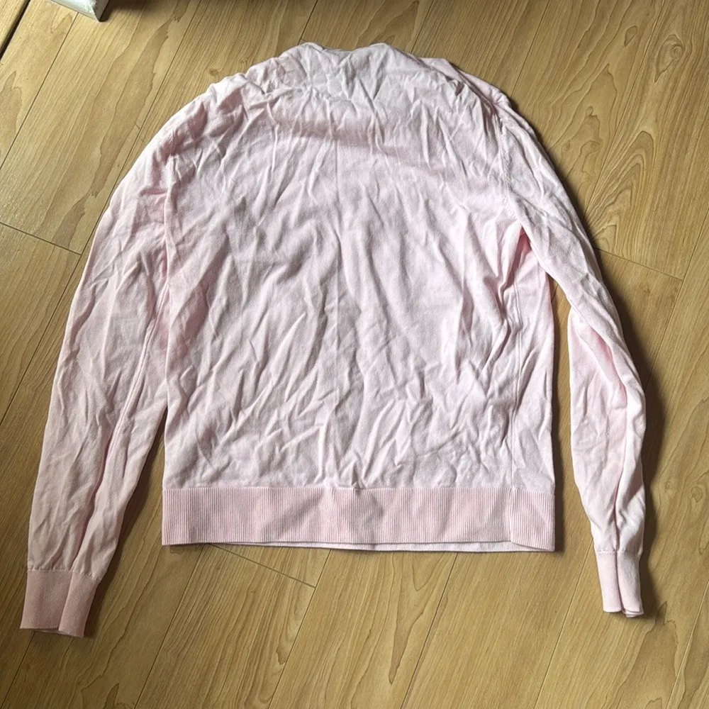 Lacoste Pink Long Sleeve Shirt - Image 4
