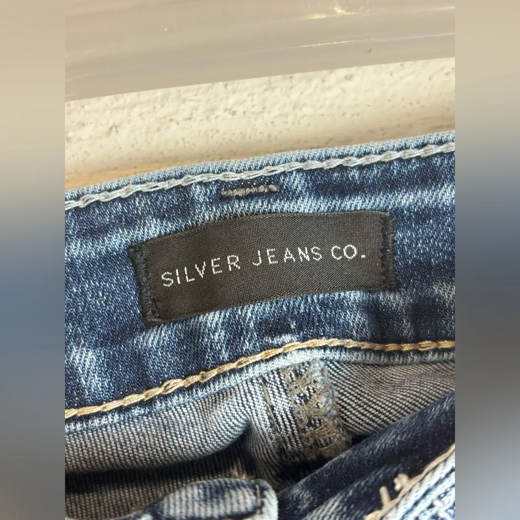 Silver Suki Skinny Woman’s Denim Casual Chic Twee Everyday Jeans Size W28/L27 - Image 3