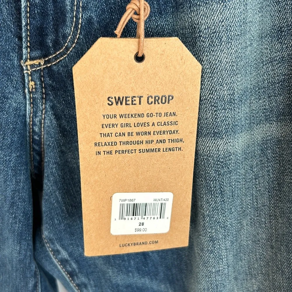 Lucky Brand Sweet Crop Jeans - Image 8
