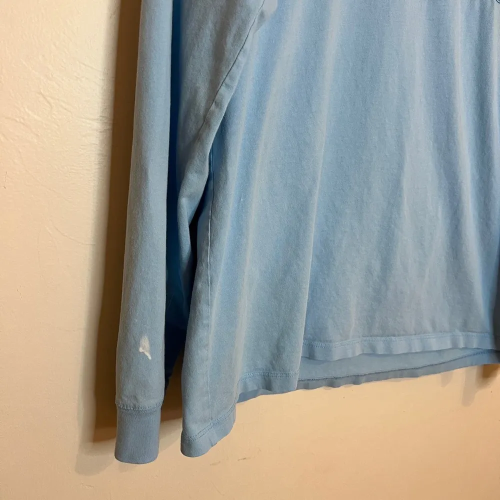 Vineyard Vines Shep & Ian Women's Blue Hoodie 100% Cotton Size S - Image 3