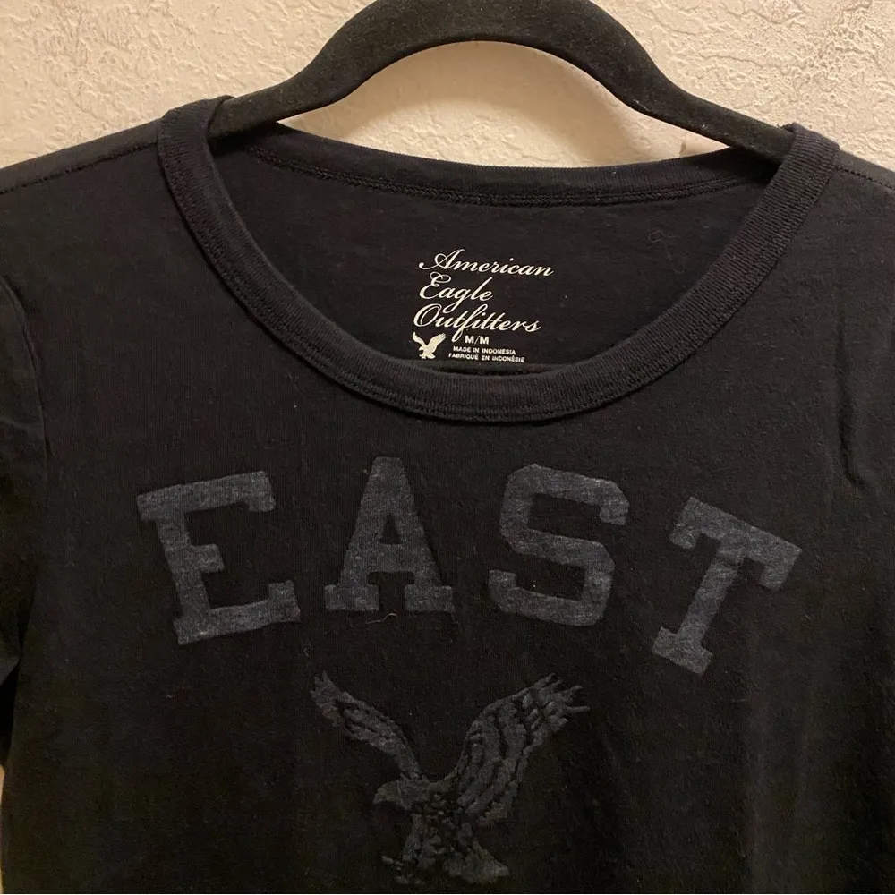 American Eagle Outfitters Black “East Coast” T-Shirt Size M New With Tag - Image 2