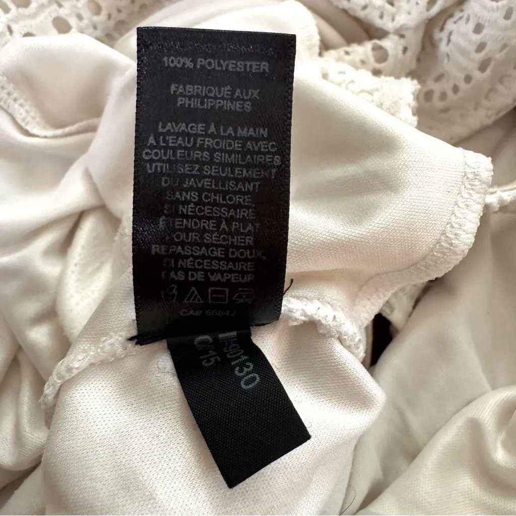 EXPRESS lace eyelet romper, size S/P - Image 10