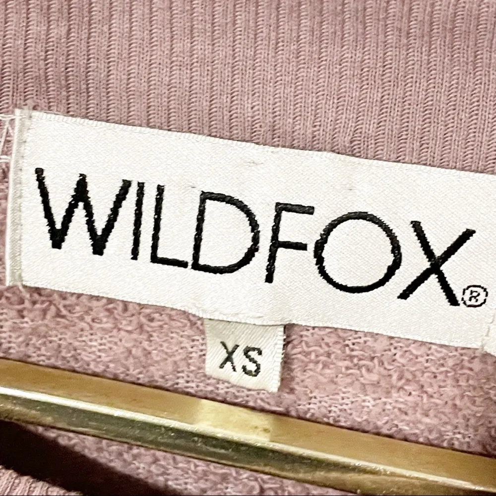 Wildfox XS Were Cookin Vintage Kim Light Purple Crewneck Long Sleeve Sweatshirt - Image 4