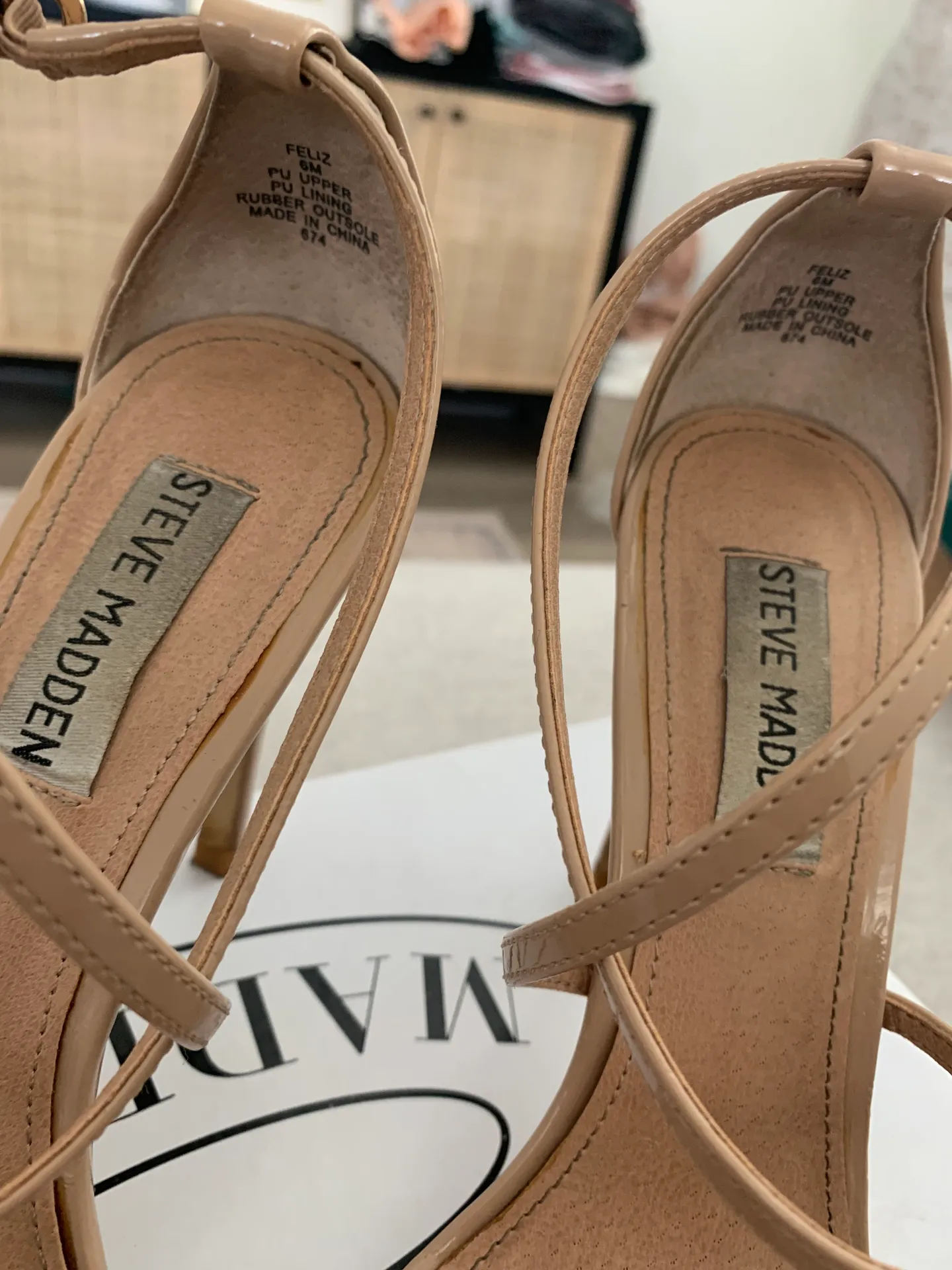 Feliz Strappy Heels Sz 6 - Image 3