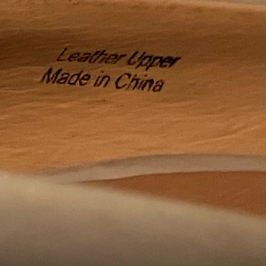 L.A.M.B. Real Leather Nude Platform Pumps Size 6 - Image 16