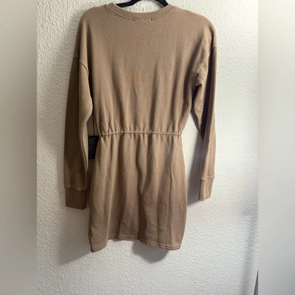 FOREVER 21 Knee Length Sweater Dress Size S - Image 7