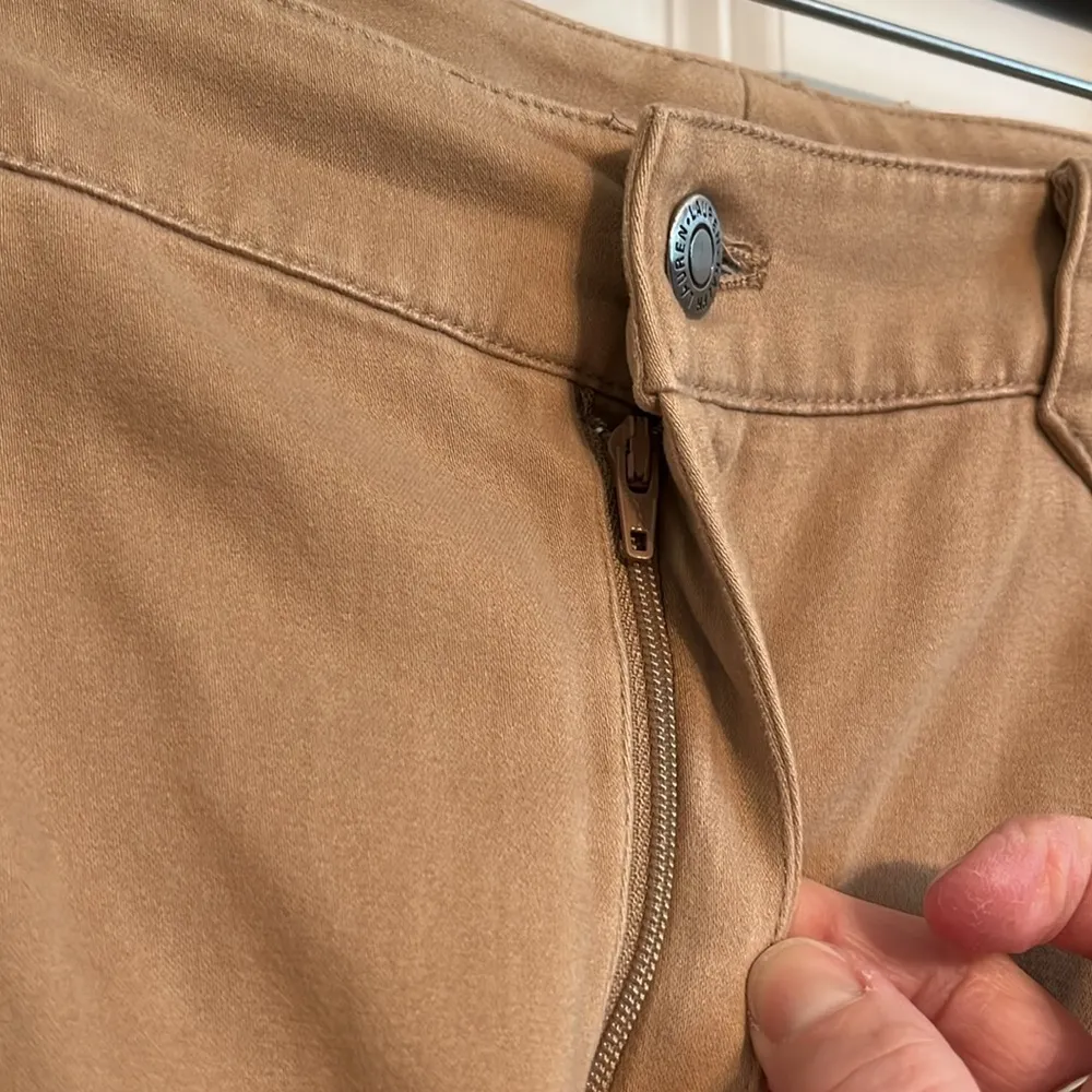 Lauren by Ralph Lauren Brown Pants Tan Size 8 - Image 6