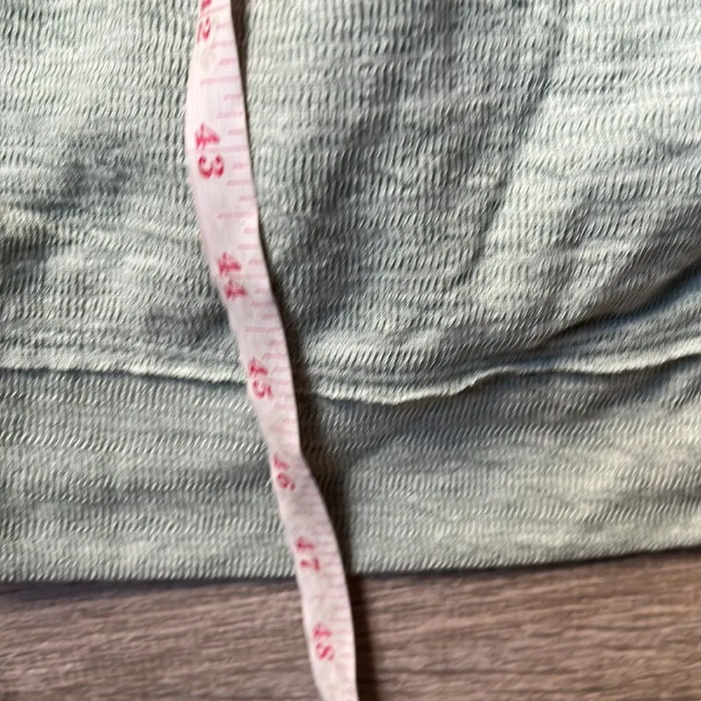 FREE PEOPLE Beach Bicoastal Seaglass Green Comfy Cardigan Duster - Image 12