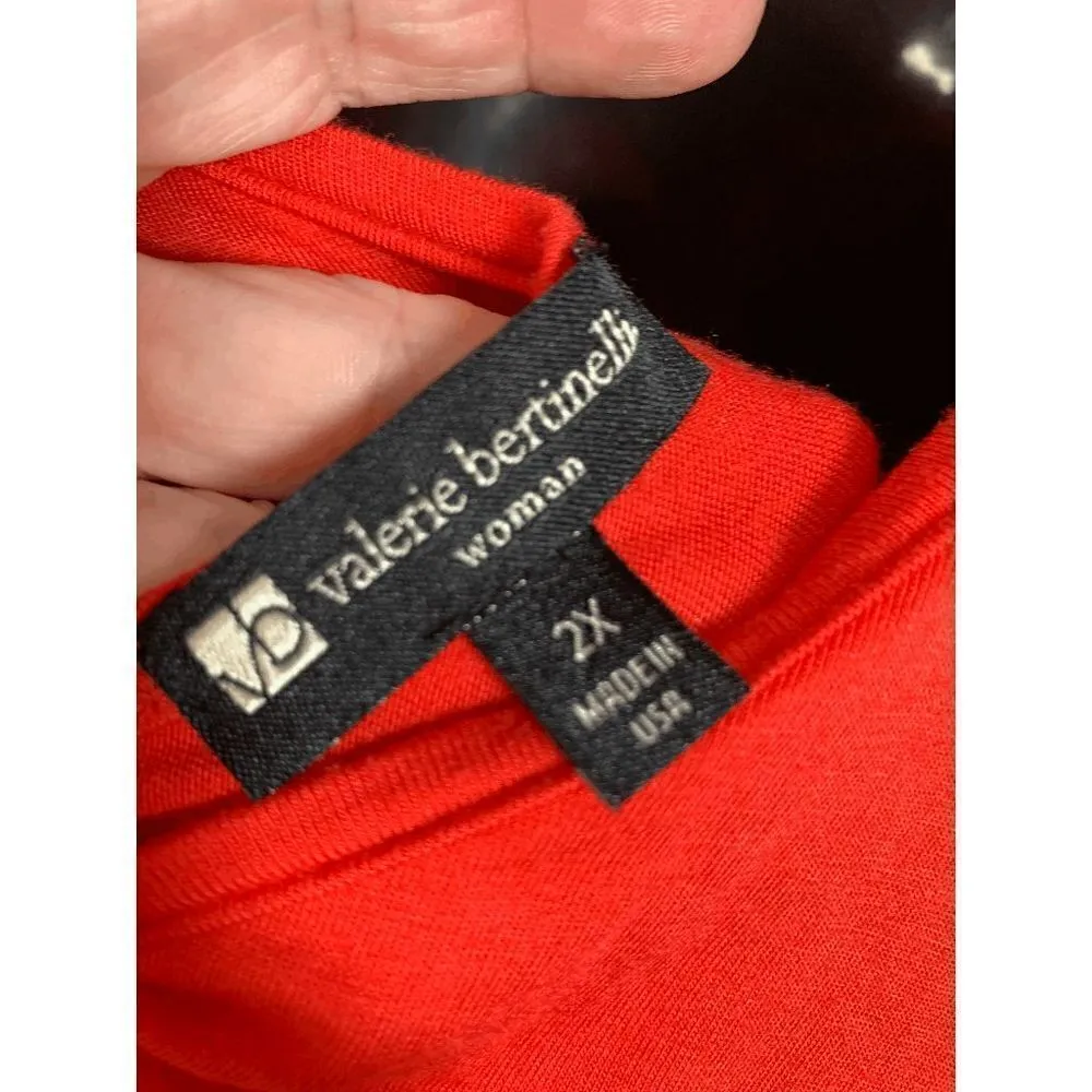 Valerie Bertinelli Woman 3/4 Sleeve Embellished Shirt - Image 2