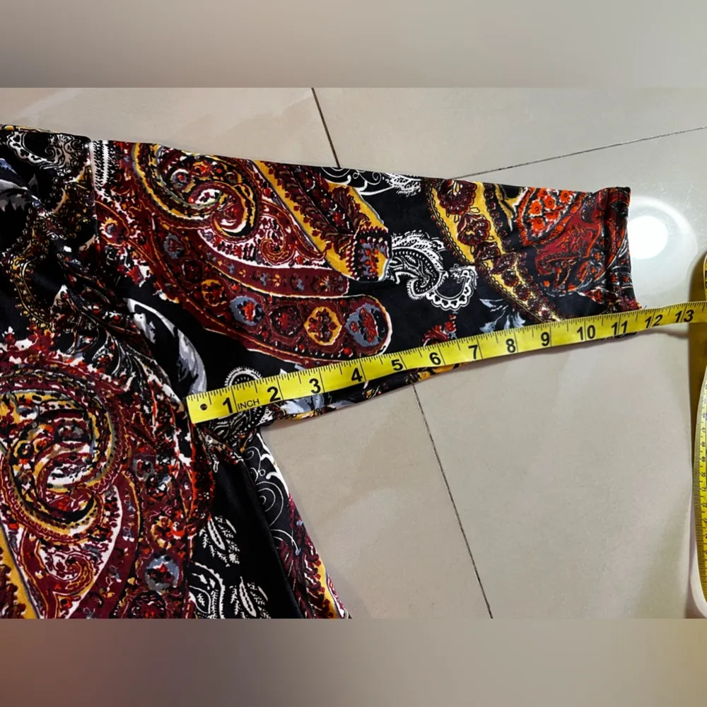 Simply Southern Casual Floral Dress Pink White Pom Pom‎ Hem Elastic Neck Sz S - Image 9