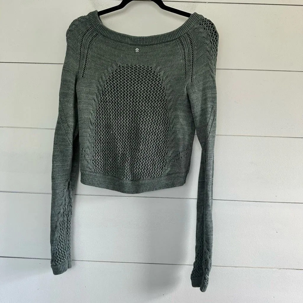 Lululemon Women’s Small Be Present Knit Sweater - Image 2