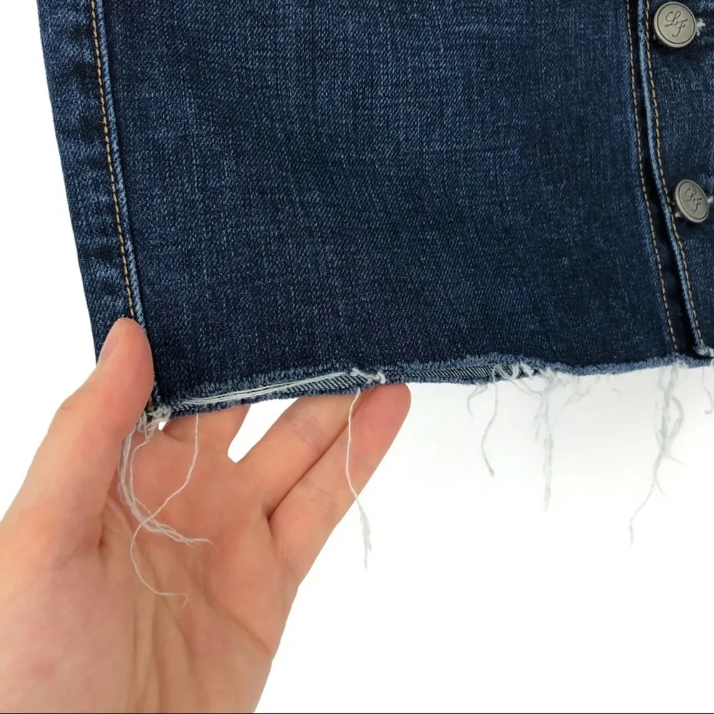 Alton Denim Jean Mini Skirt Davenport 24 - Image 2