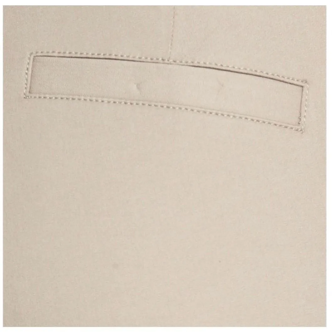 ✨Eileen Fisher Organic Cotton Twill Slim Ankle Tan SZ Large Pants✨ - Image 3