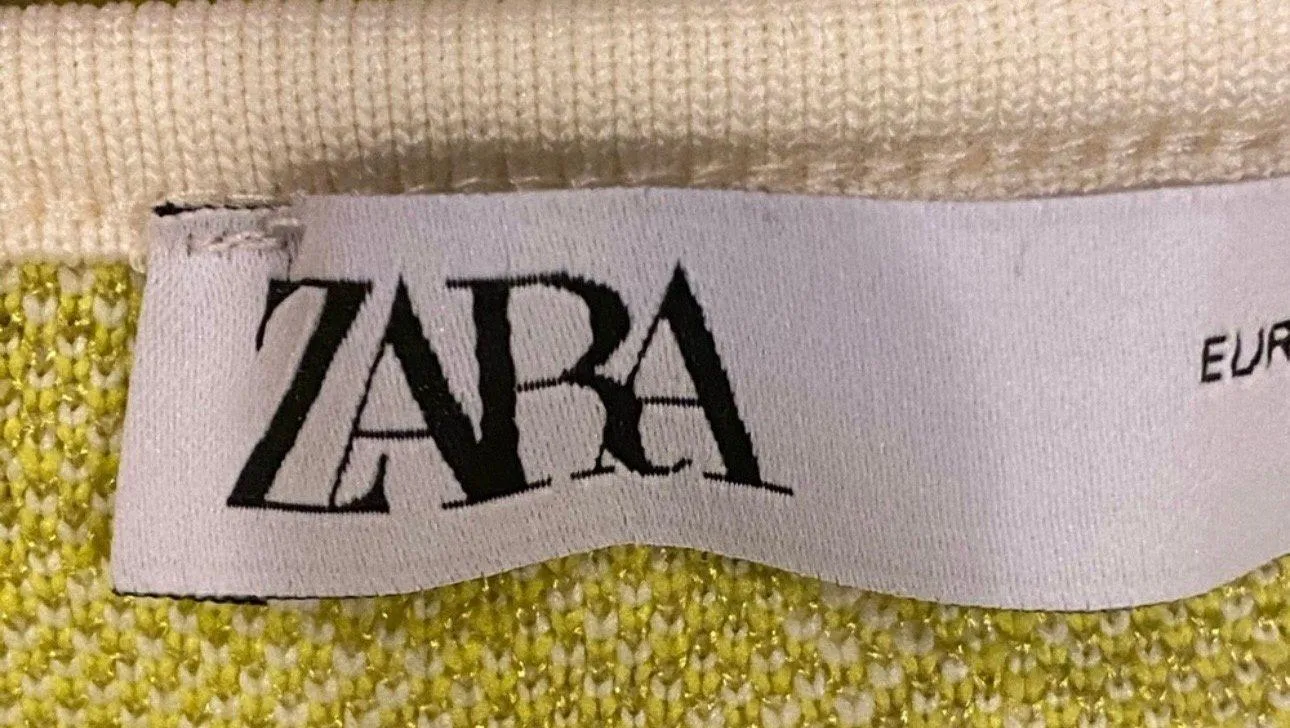 Lime Green Yellow Dress Shift Jacquard Floral Grandma Core S - Image 7