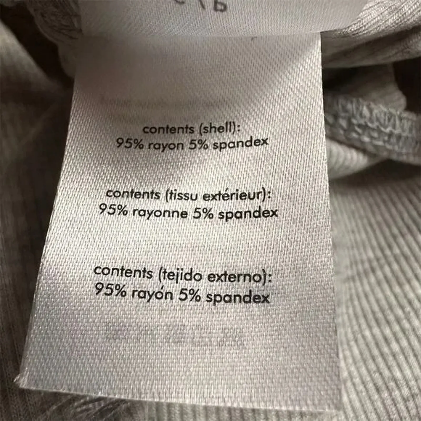 NWT Weworewhat Longsleeve Crewneck Henley Bodysuit Buttons XXS Heather Grey - Image 13