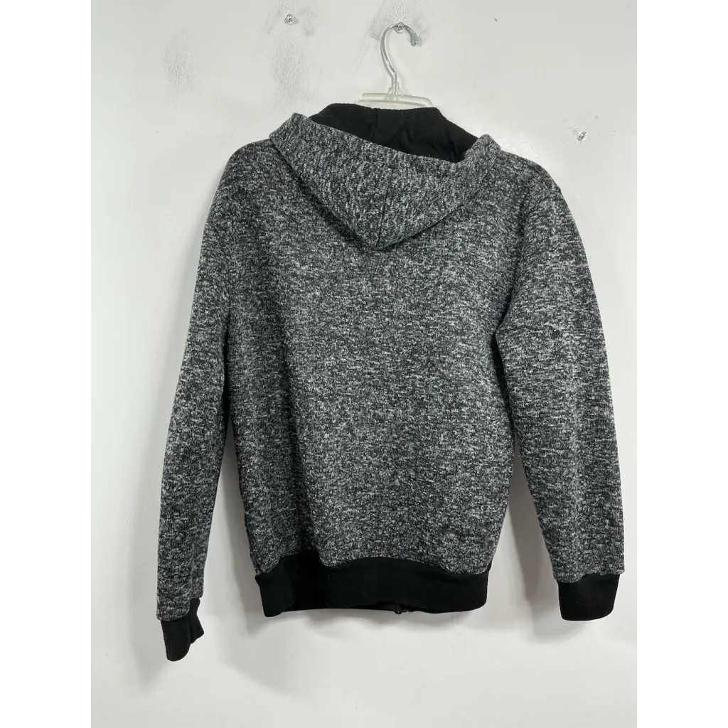 Womans Store 68 Hooded Sweatshirt Small Black Zip Up - Image 2