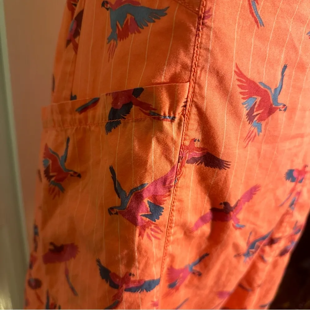 FREE PEOPLE Sunshine‎ of Your Love Bird
Strapless Midi Dress Coral Cotton size 0 - Image 7