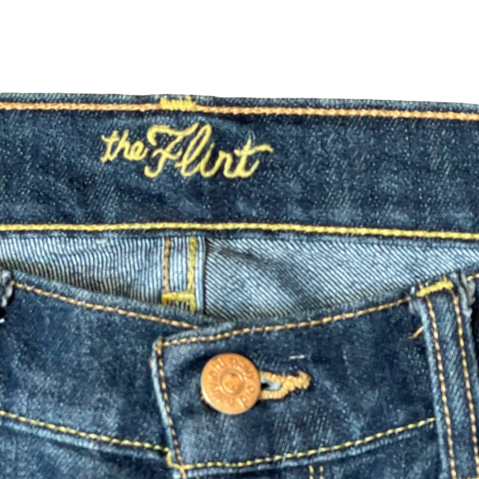 Old Navy The Flirt Jeans Size 6 Regular Blue‎ Womens Denim Stretch Blend 31X32 - Image 4
