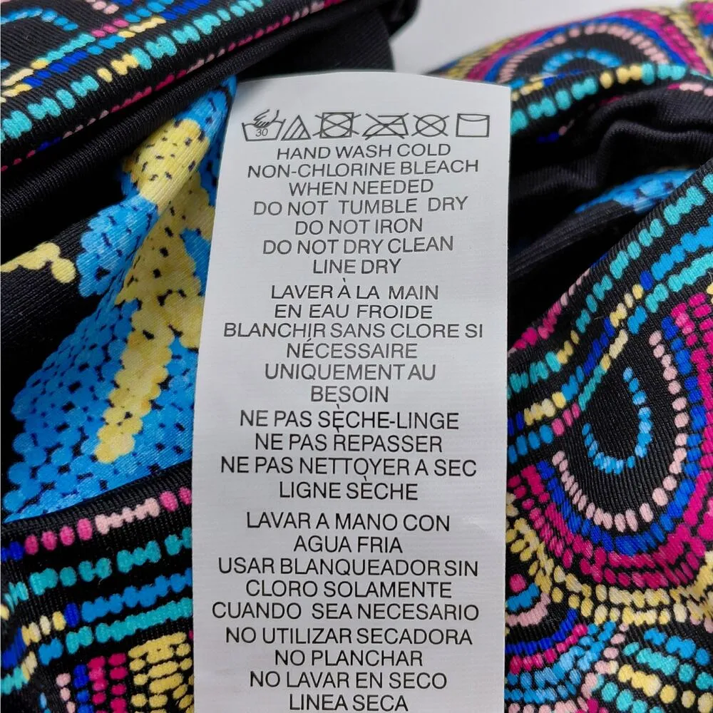 La Blanca Midnight Magic Banded Hipster Swimsuit Bottoms Women's 10 Beach Summer - Image 11