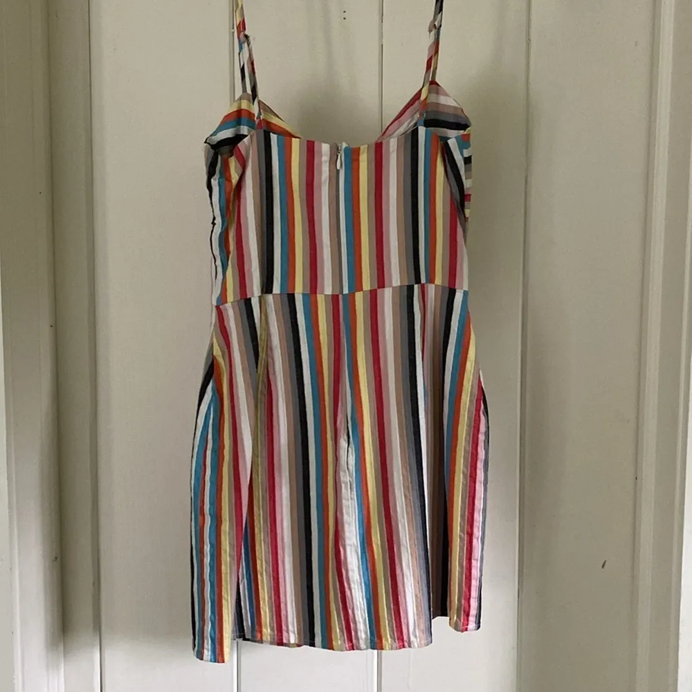ASO Camila Coelho Shaycation by Shay Mitchell x Revolve Elsie Dress Rainbow *M - Image 7