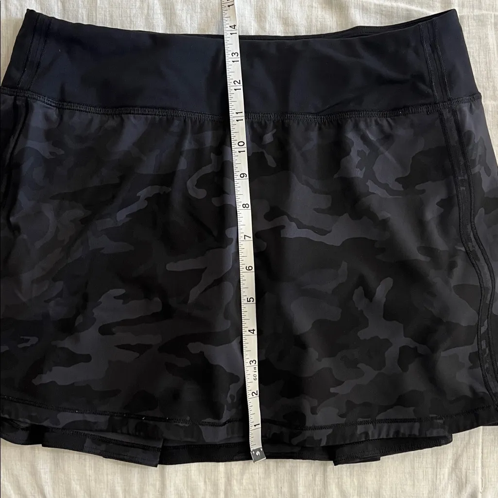 Lululemon Women's Tennis Athletic Skort Skirt Camo Size 6 - Image 7