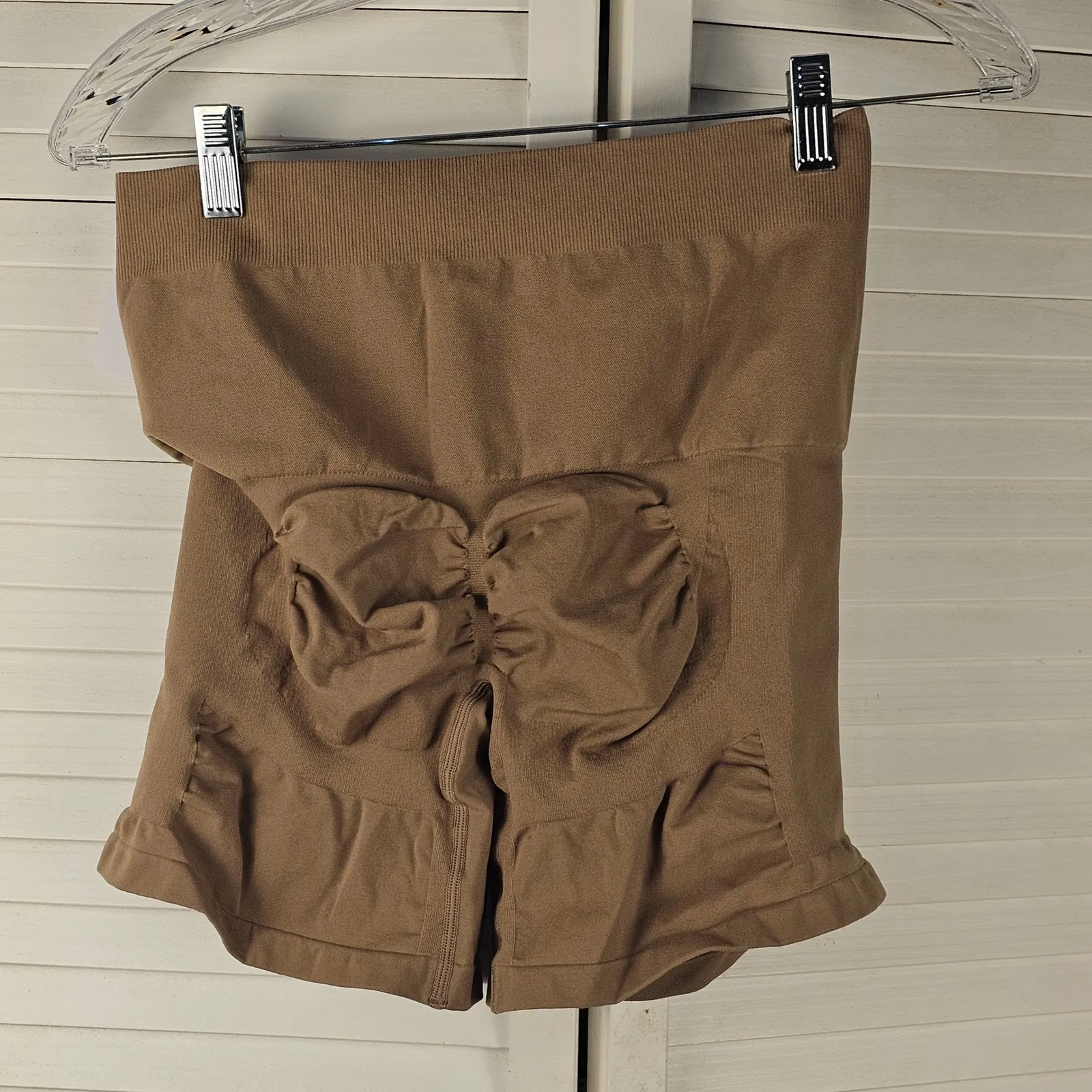 NWT Yitty‎ Womens Tan Nearly Naked Shaping High Waist Short w/ Sling 3X 4X - Image 2