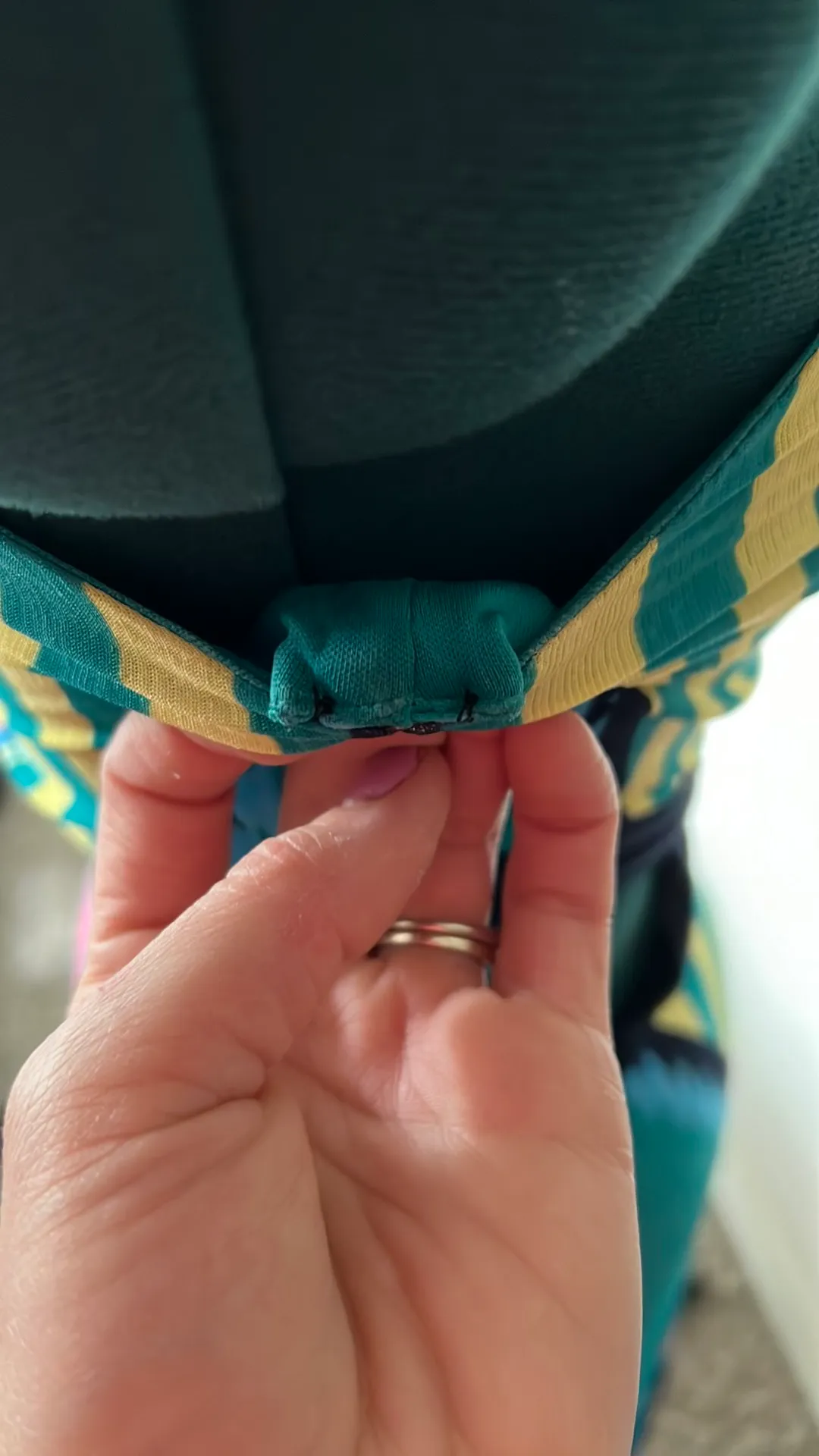 Printed Maxi Dres Size M - Image 5