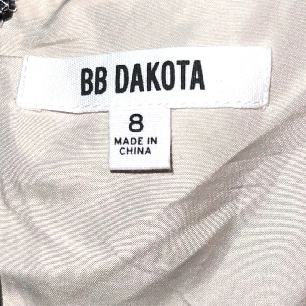 BB Dakota gorgeous black sparkle party dress!!  Vintage style!! - Image 10