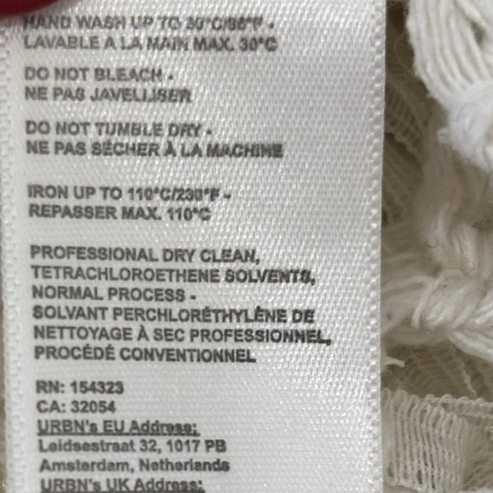 By Anthropologie Fringe Crochet Sweater Tunic Swim Cover - One Size - Image 7