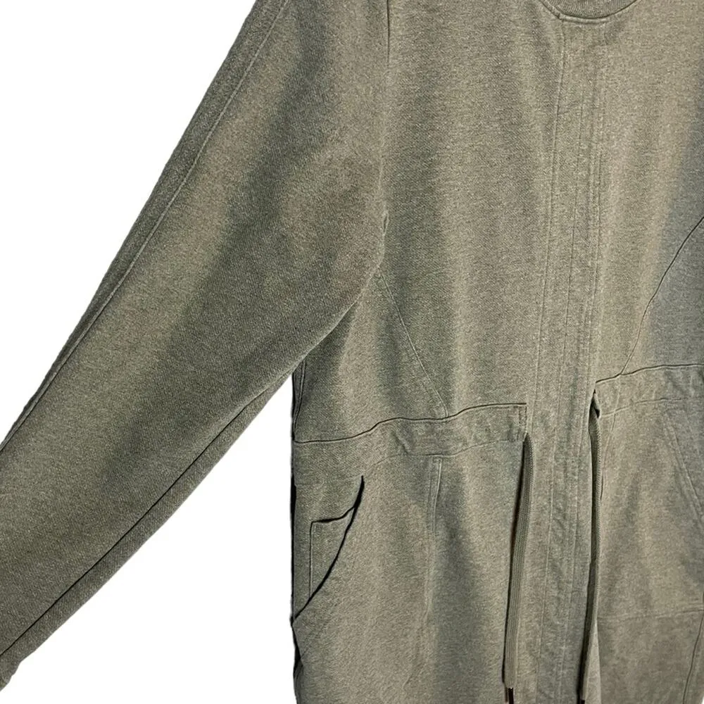 Athleta Women’s Size Large Farallon Heather Dress, Dark Olive Heather - Image 6