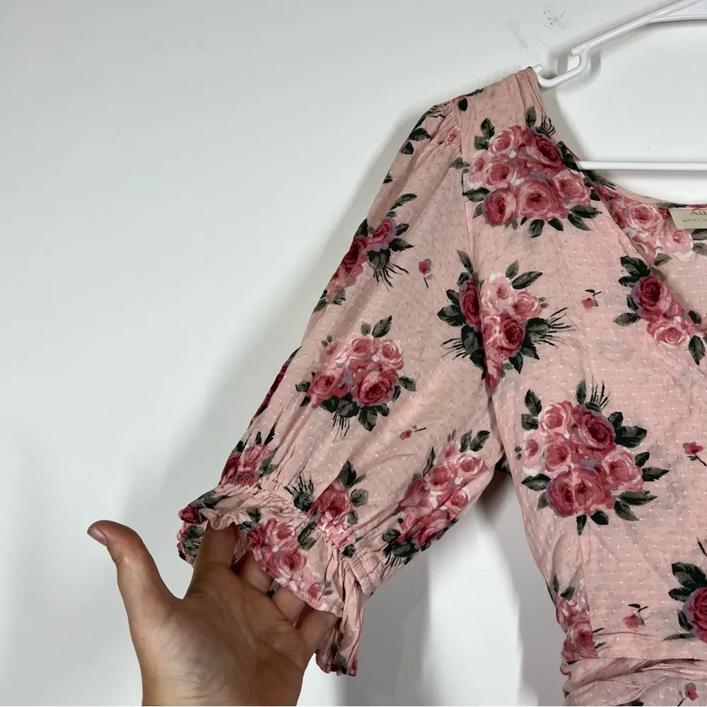 Auguste The Label Roselle Isobel Floral Dress Size US 10 Pink - Image 8