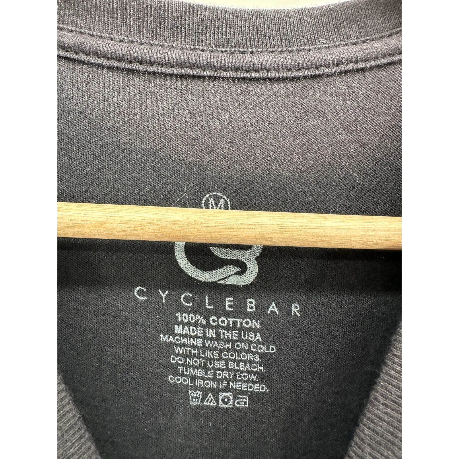 Cyclebar Womens Black Tee T - Image 4