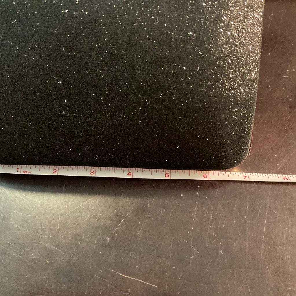 Elegant Black Evening Bag/Clutch With a Faux Diamond Clasp. 5X7” NWOT. - Image 8