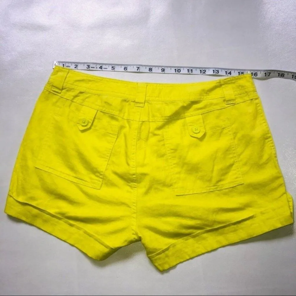 Gap Women’s Linen Blend Shorts Sz 4 - Image 10
