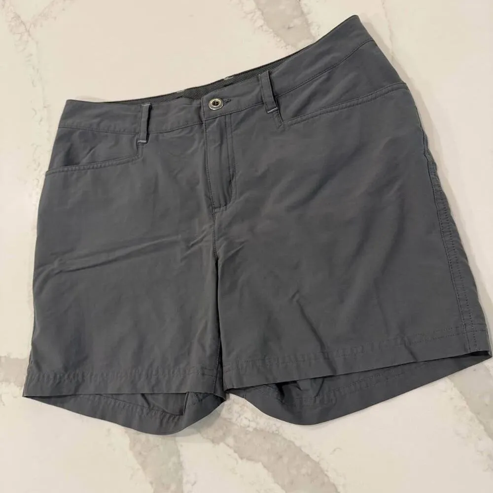 Patagonia Quandary 5” Shorts Women's 8 Gray Gorpcore Hiking Outdoors Campcore - Image 2