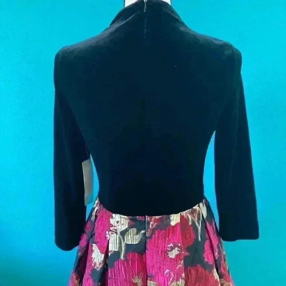 New with tags Eliza J women’s bodice jacquard ballgown in size 4 - Image 6